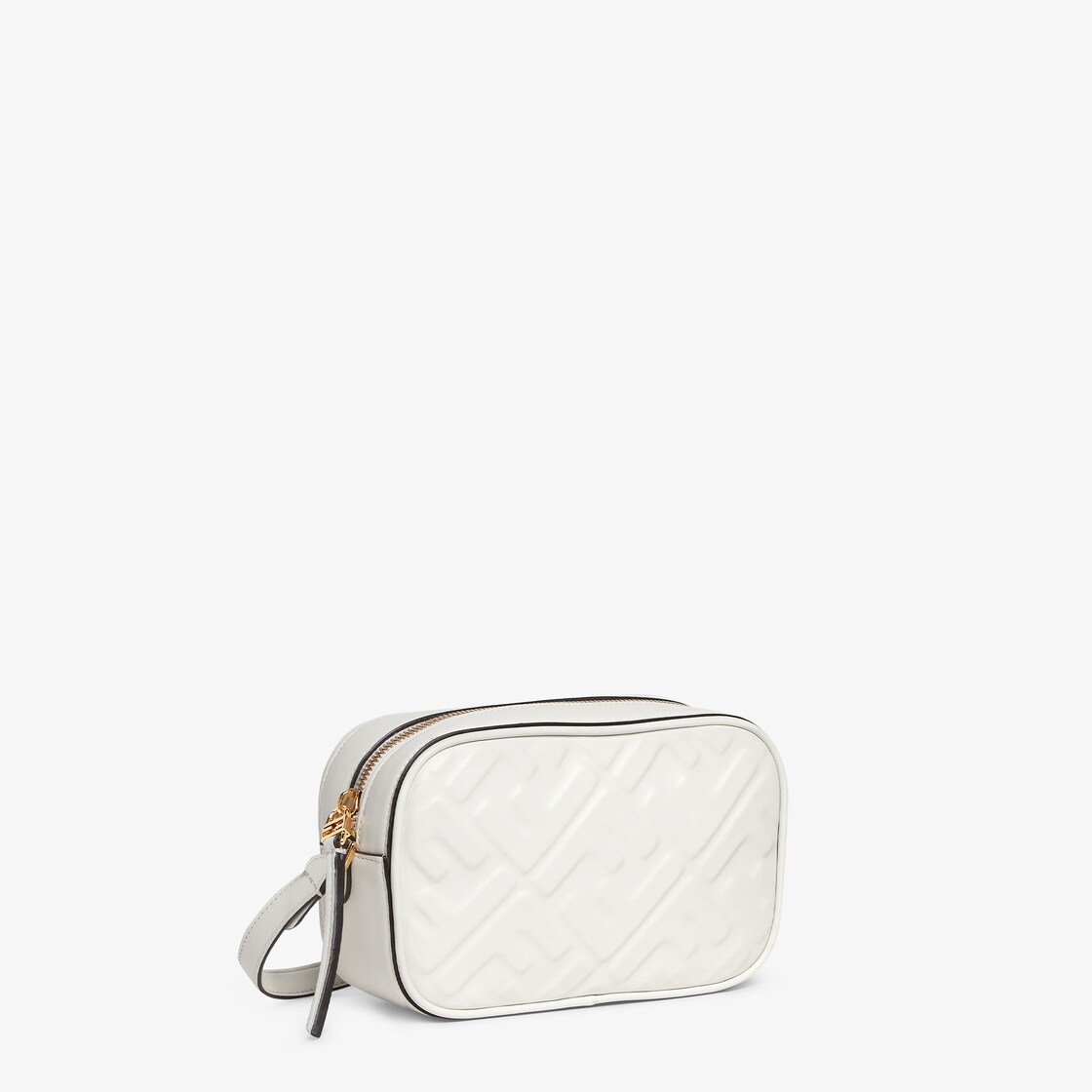 Fendi | Embossed Leather Camera Bag | White Tu