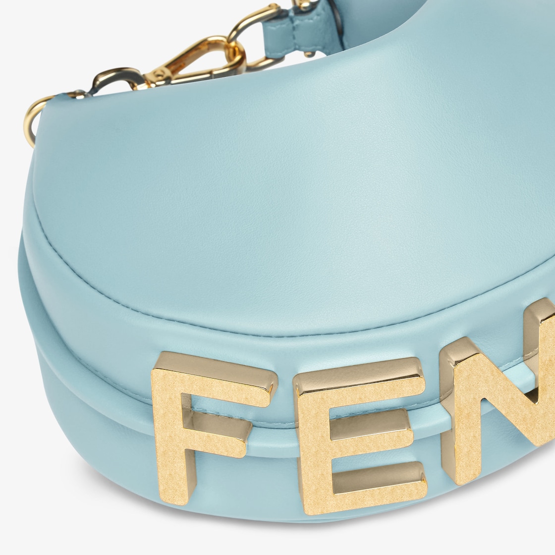 Fendigraphy Mini Leather Light blue - Image 4/4