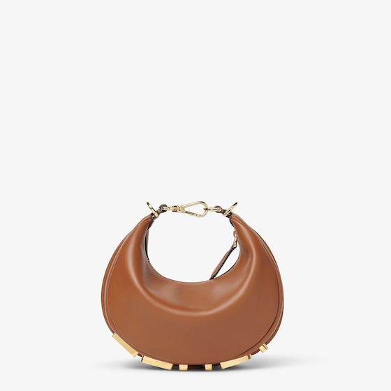 Fendi Mini Fendigraphy hobo bag with a contemporary look and bold