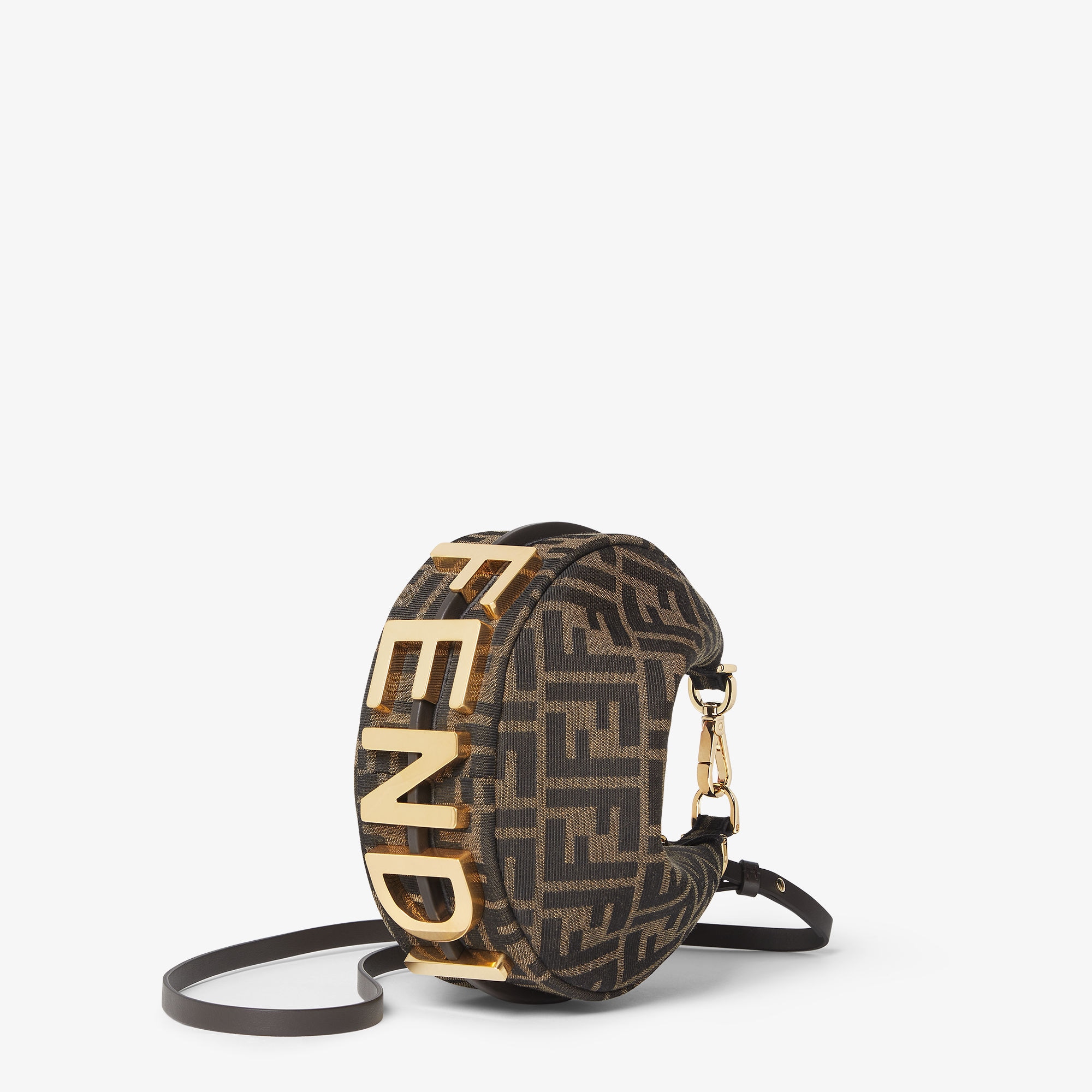 フェンディグラフィ ミニ ファブリック ブラウン | Fendi フェンディグラフィ ミニ ファブリック ブラウン | Fendi
