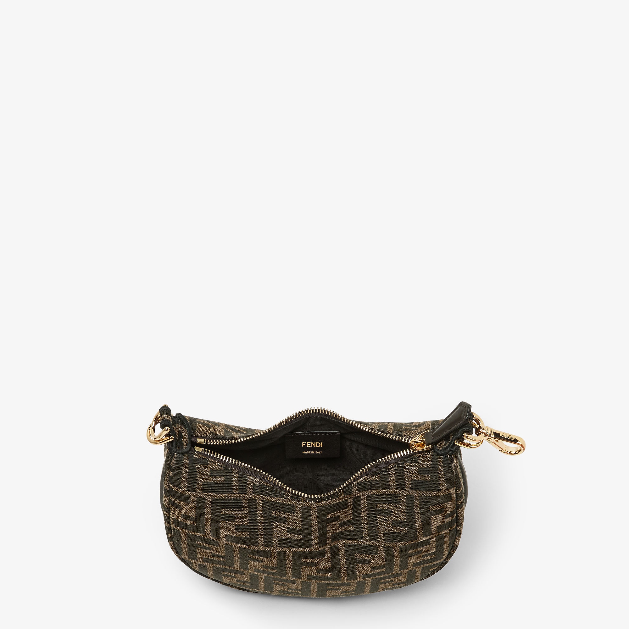 Fendigraphy Mini Fabric Brown | Fendi Fendigraphy Mini Fabric Brown | Fendi
