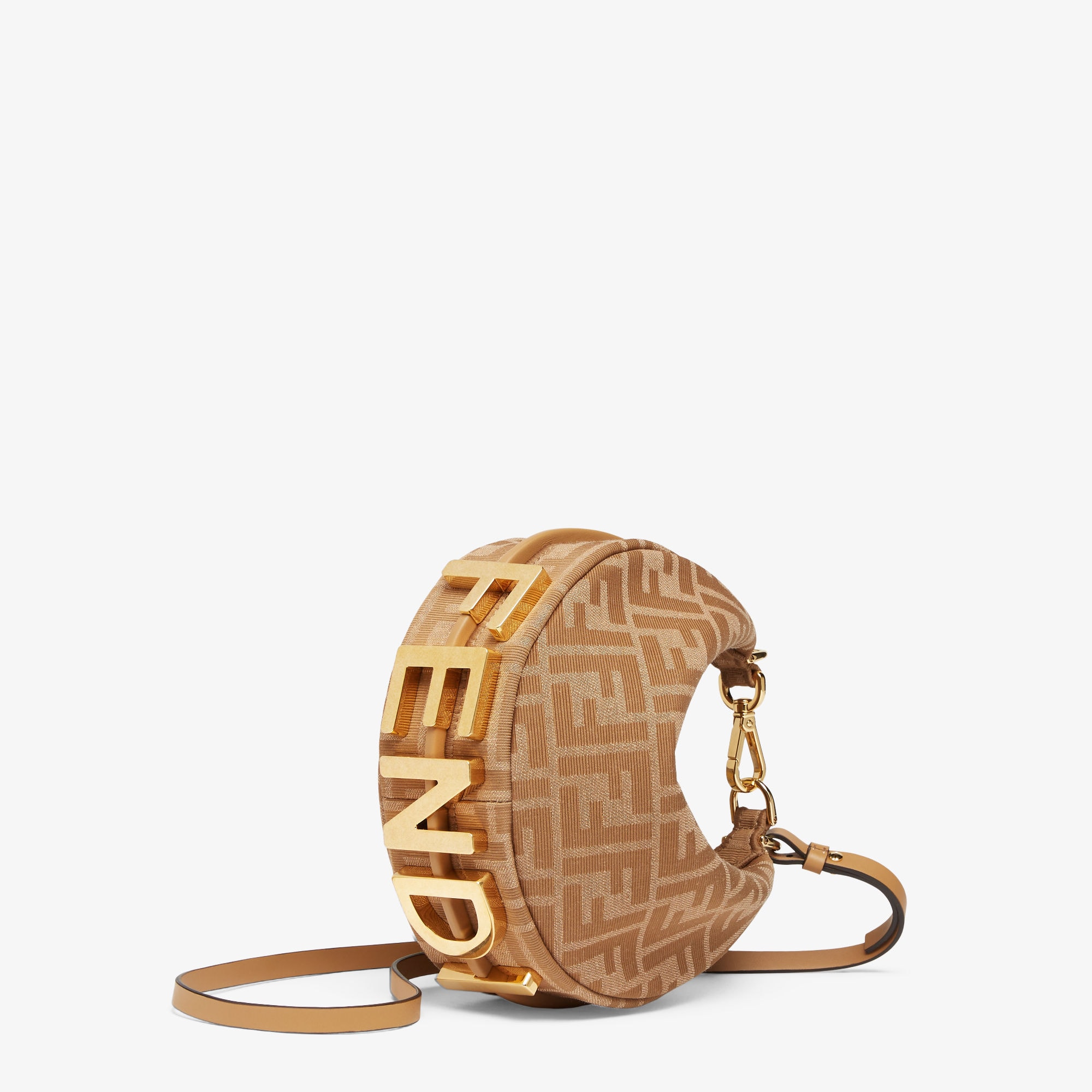 Fendigraphy Mini Fabric Beige | Fendi