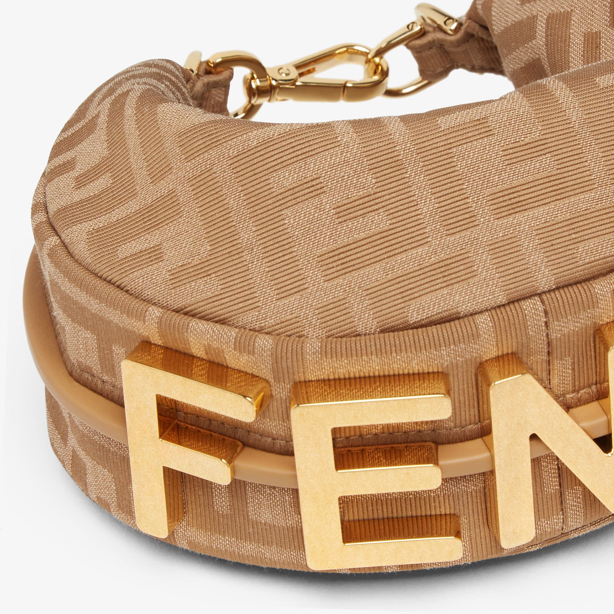 Fendigraphy Mini Fabric Beige | Fendi Fendigraphy Mini Fabric Beige | Fendi