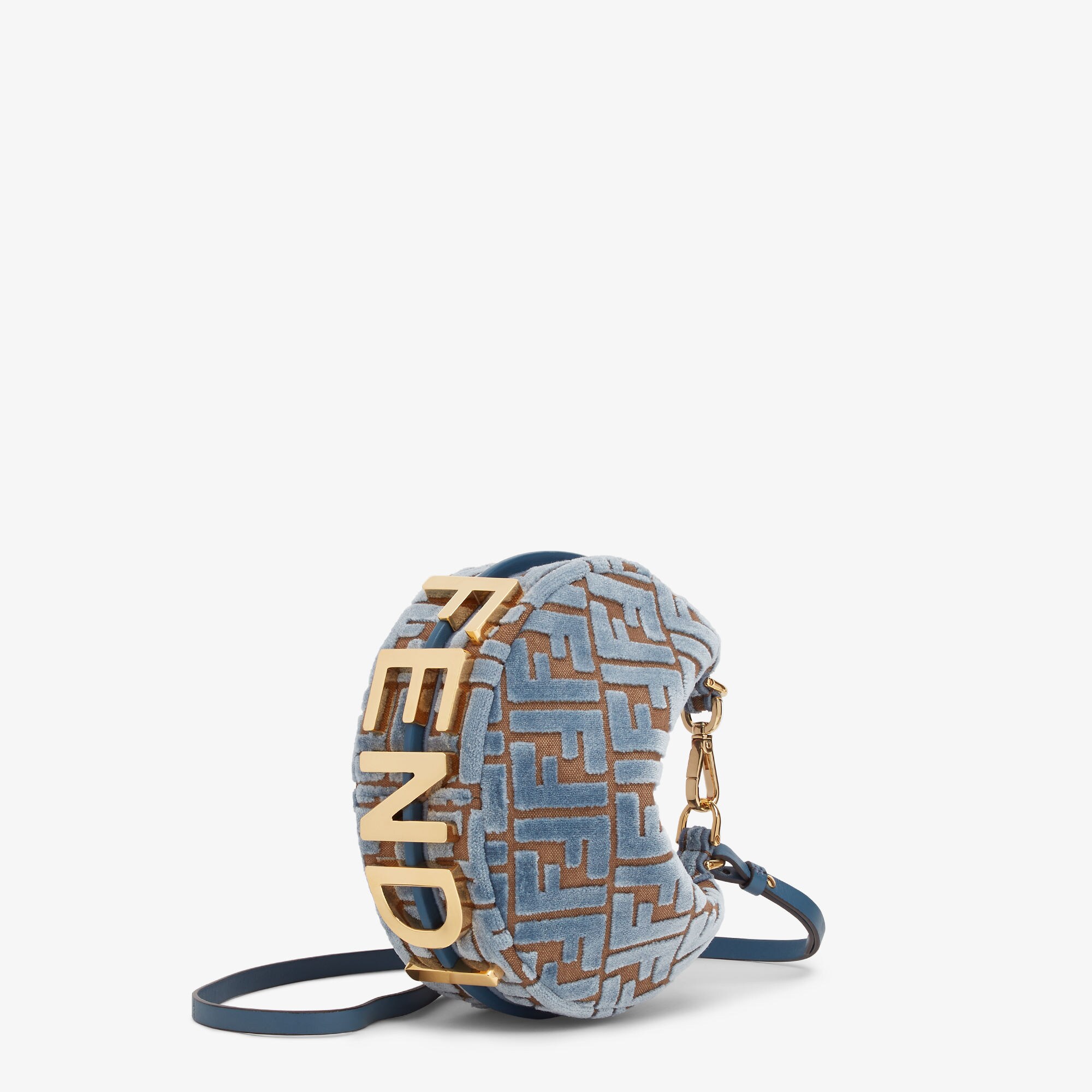Fendigraphy Mini Fabric Light blue | Fendi