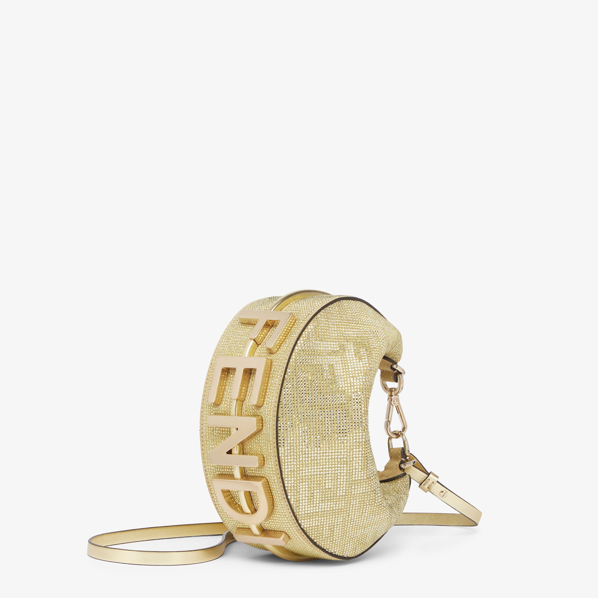 Fendigraphy Mini Sequins or crystals Gold | Fendi