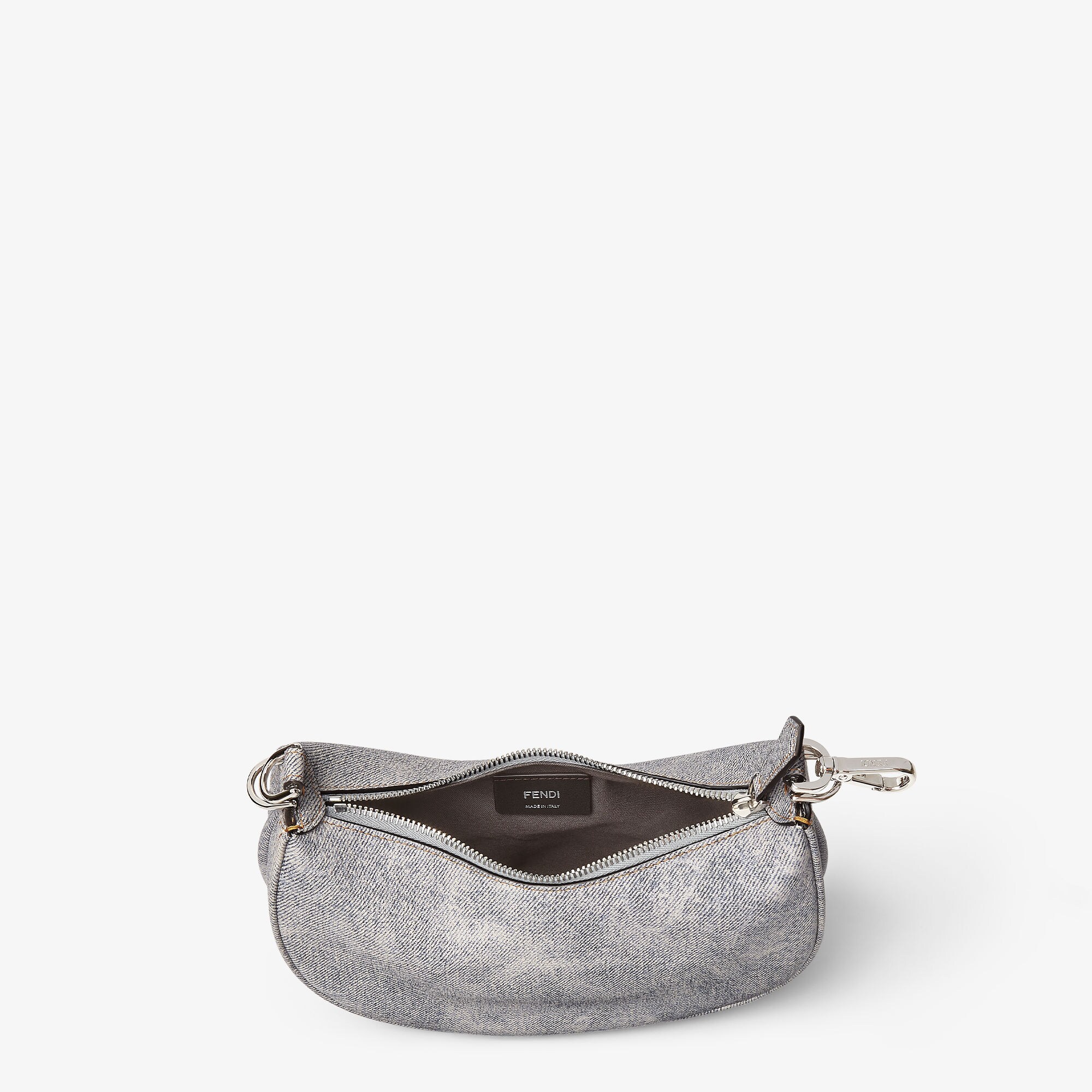 FENDI レディース ショルダーバッグ 8BS081 AV1S F1T76 Fendigraphy Mini Cuoio Romano leather Gray | Fendi