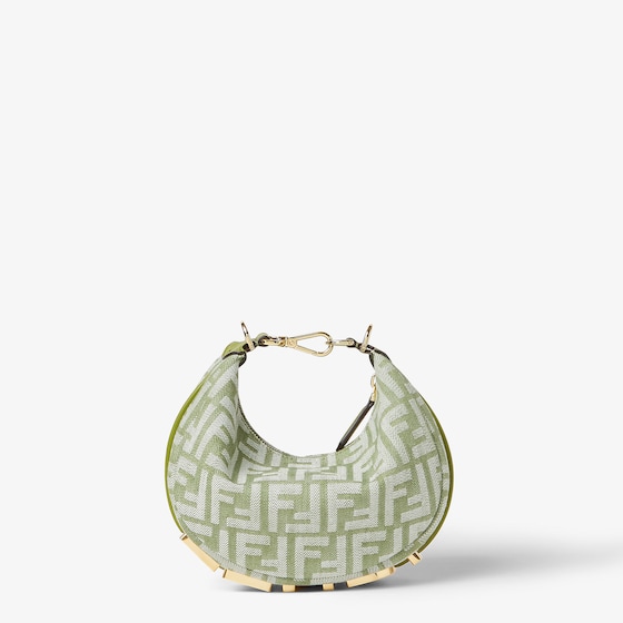 Fendi Mini Fendigraphy hobo bag with a contemporary look and bold