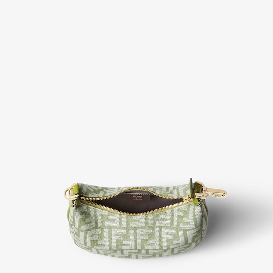 Fendi Mini Fendigraphy hobo bag with a contemporary look and bold | Thumbnail 3
