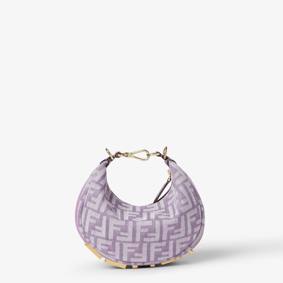 Fendi Mini Fendigraphy hobo bag with a contemporary look and bold
