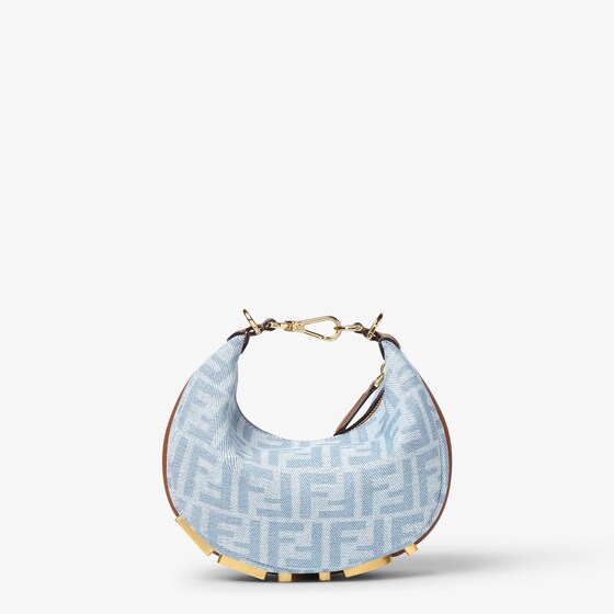 Fendi Mini Fendigraphy hobo bag with a contemporary look and bold