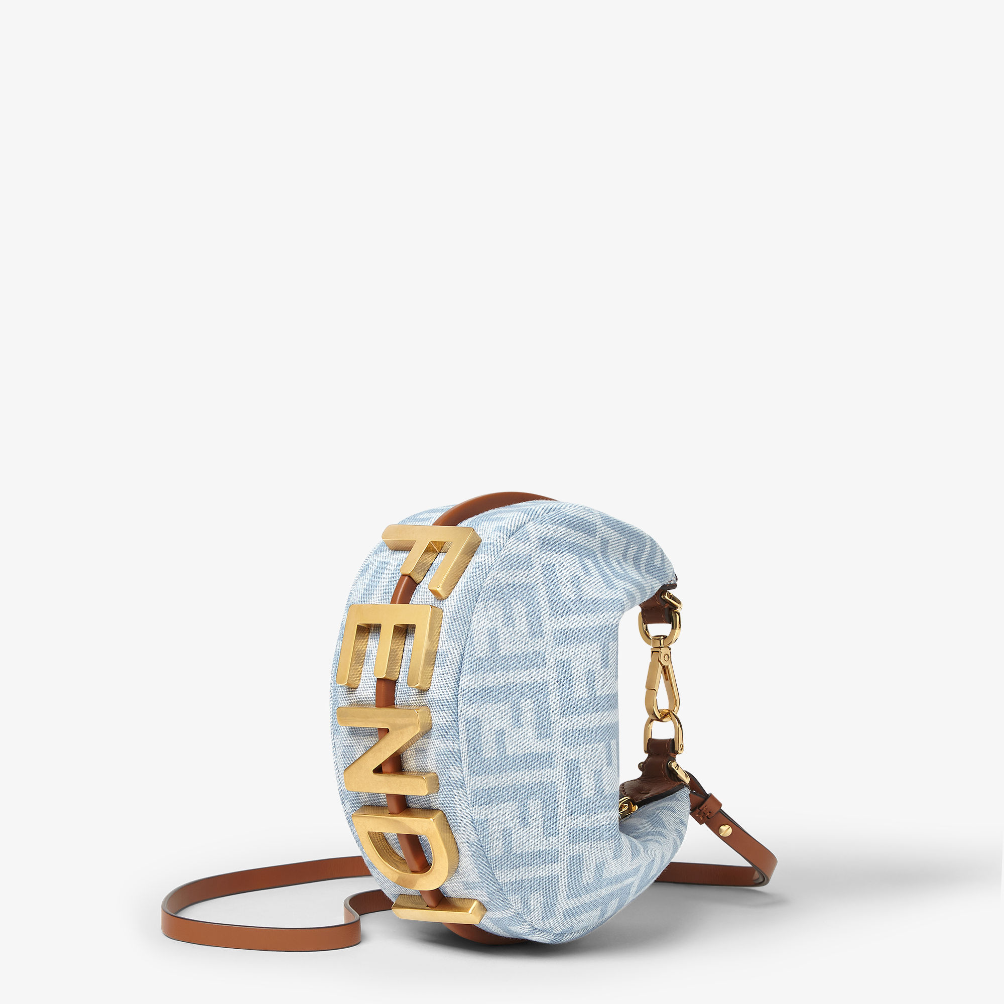 FENDI フェンディ　ミニクッション Fendigraphy Mini - Light blue | FENDI US