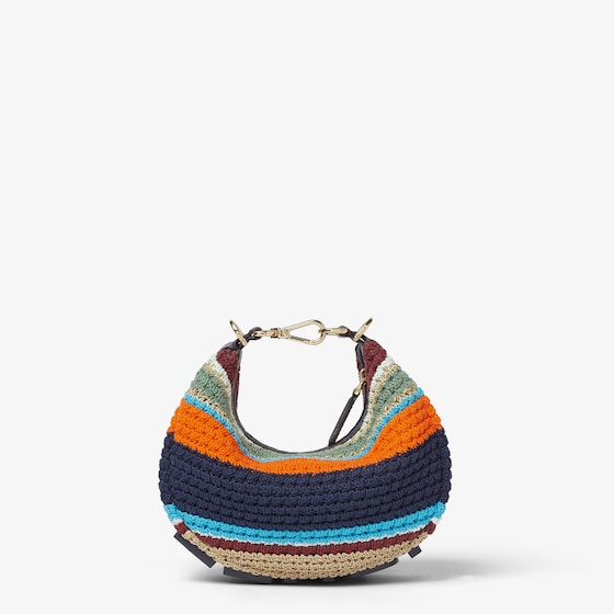 Fendi Mini Fendigraphy hobo bag with a contemporary look and bold