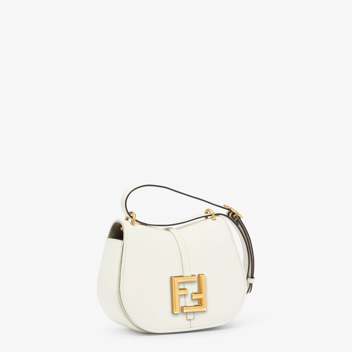 Fendi white leather clearance bag