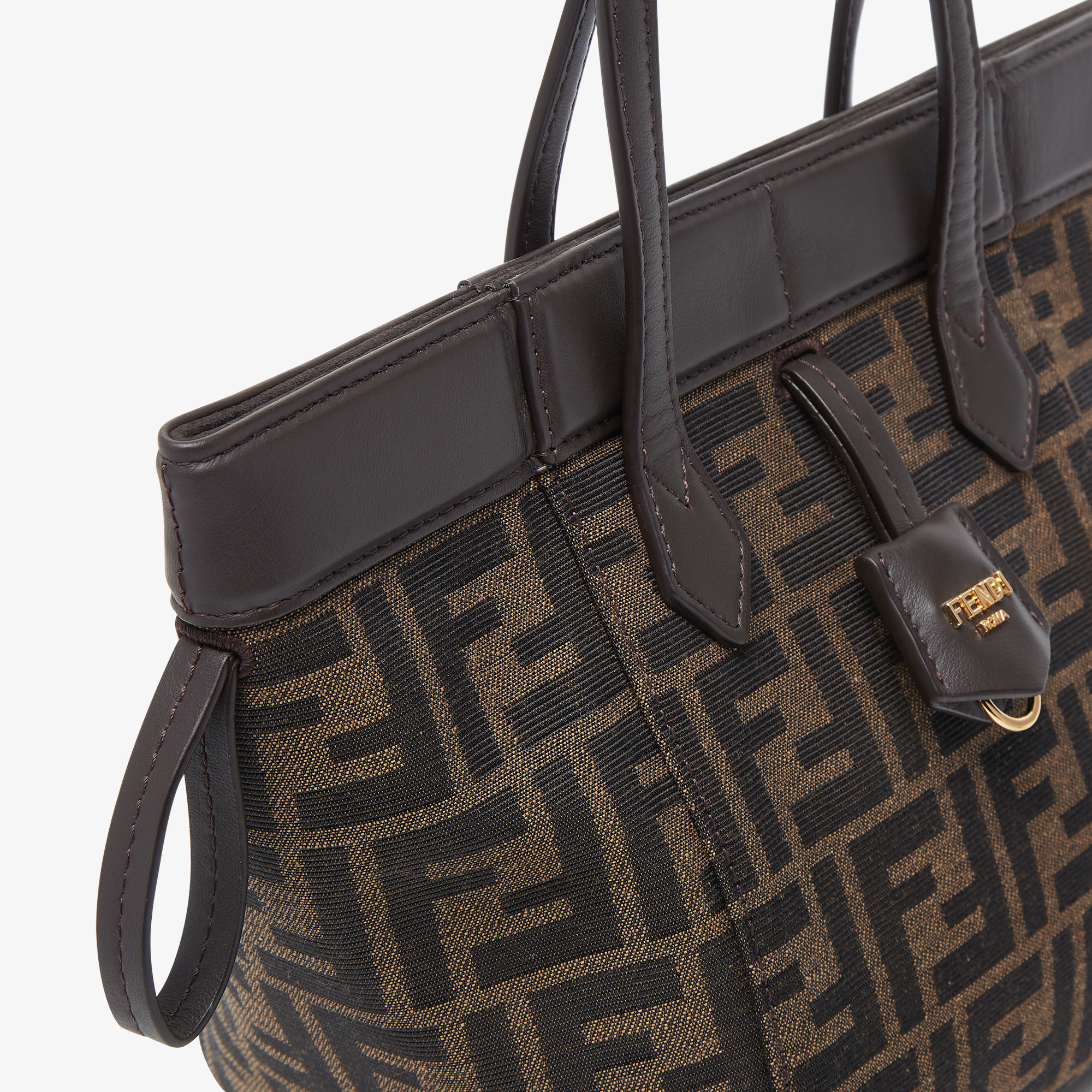 【FENDI】Origami ミニバッグ【関税送料込】 Fendi Origami Mini Fabric Brown | Fendi