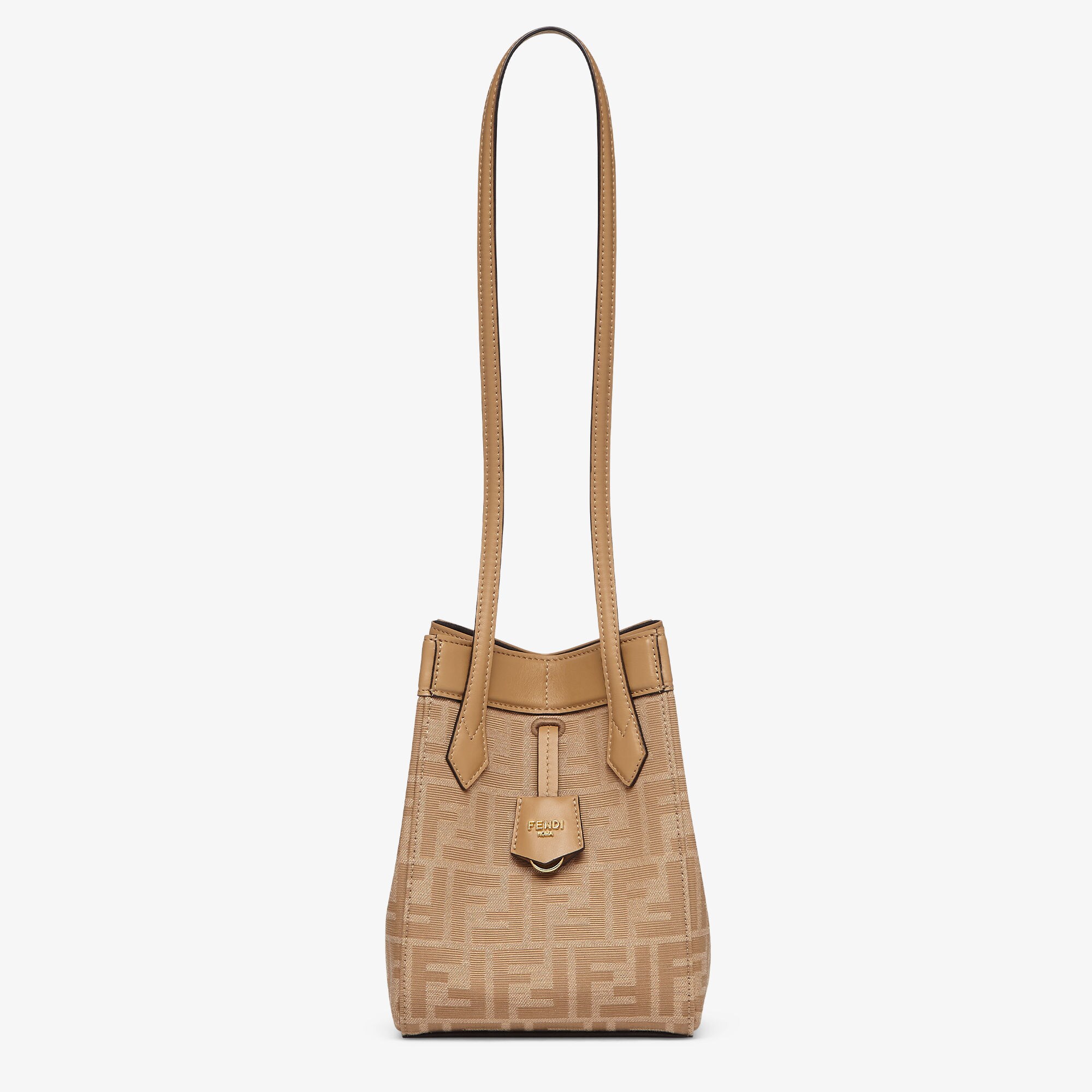 Fendi 「フェンディ オリガミ ミニ」ショルダーバッグ Fendi Origami Mini Fabric Beige | Fendi