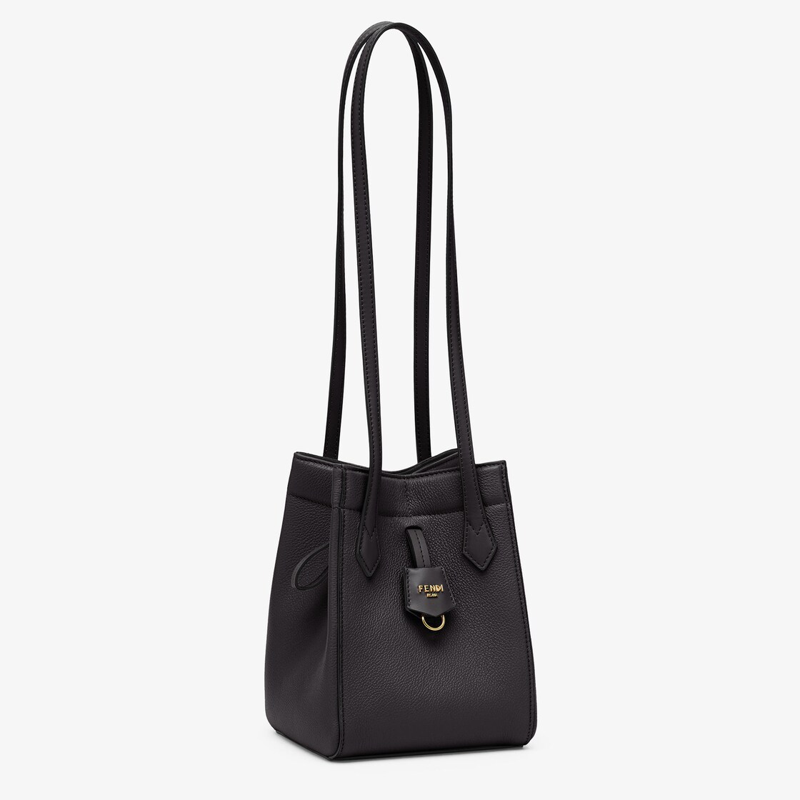 Fendi Origami Mini Leather Black - Image 2/7