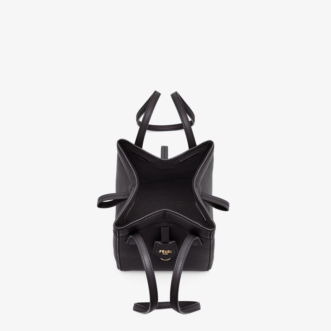 Fendi Origami Mini Leather Black - Image 3/7