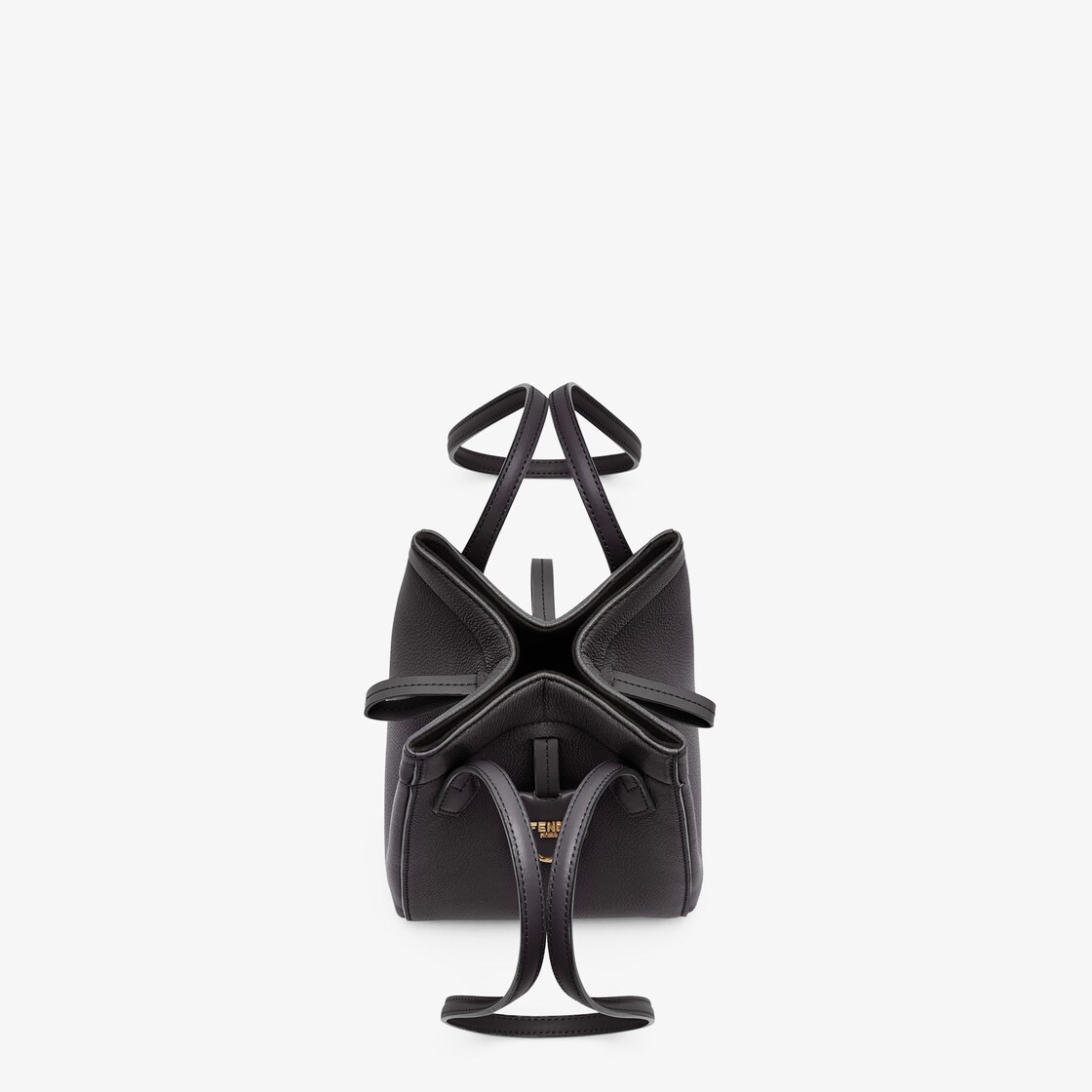 Fendi Origami Mini Leather Black - Image 4/7