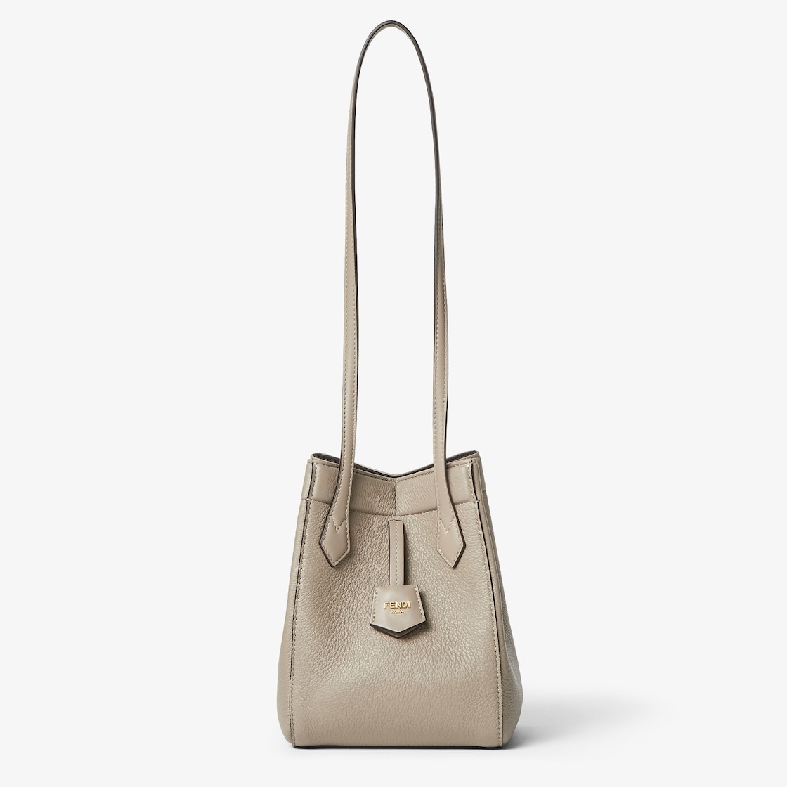 Fendi Origami Mini Leather Grey - Image 1/8