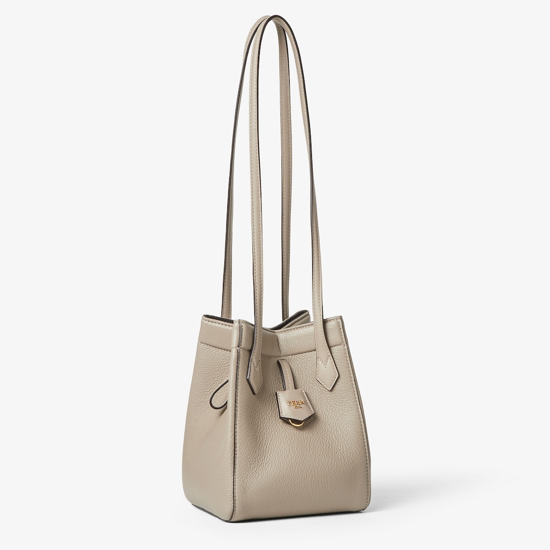 Fendi Origami Mini Leather Grey - Image 2/8