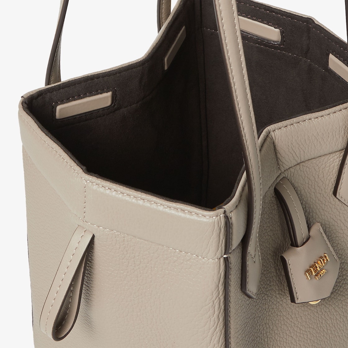 Fendi Origami Mini Leather Grey - Image 6/8