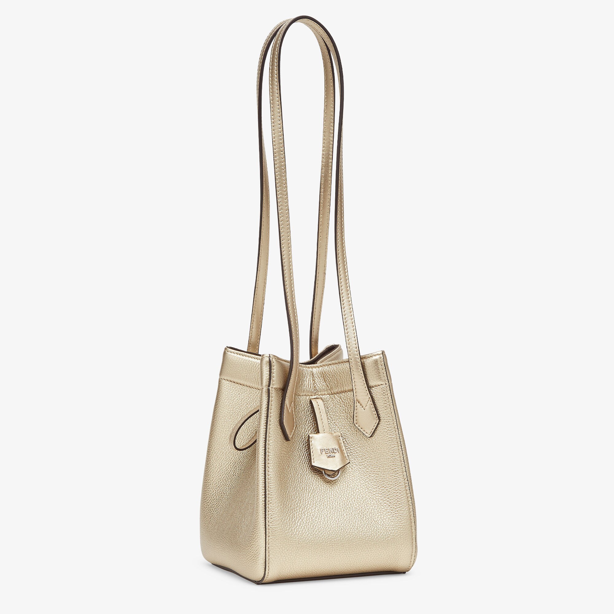 Fendi Origami ミニ レザー ゴールド | Fendi Fendi Origami ミニ レザー ゴールド | Fendi