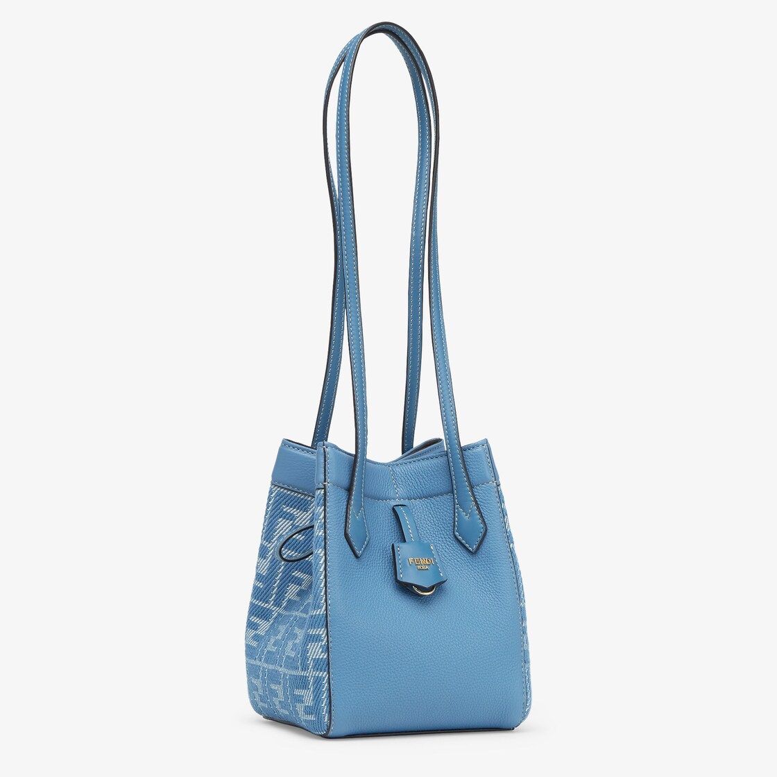 Fendi Origami Mini Leather Blue - Image 2/8