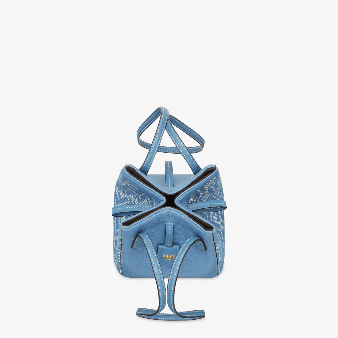 Fendi Origami Mini Leather Blue - Image 4/8