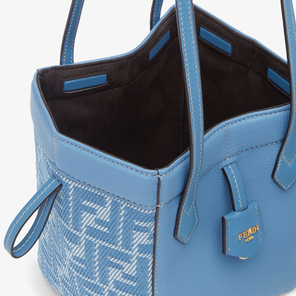 Fendi Origami Mini Leather Blue - Image 6/8