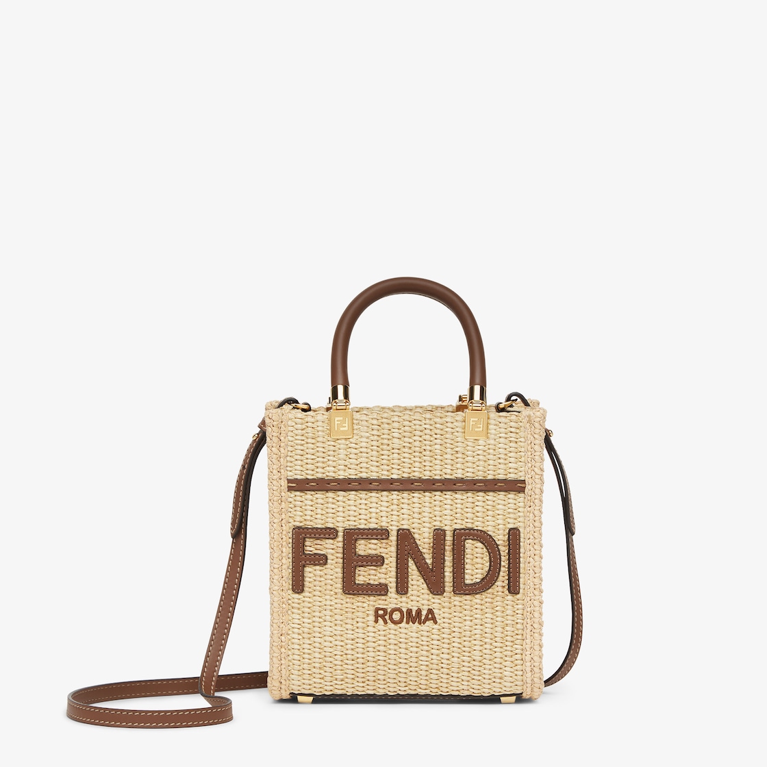サンシャイン ショッパー スモール コットン ベージュ | Fendi サンシャイン ショッパー スモール コットン ベージュ | Fendi