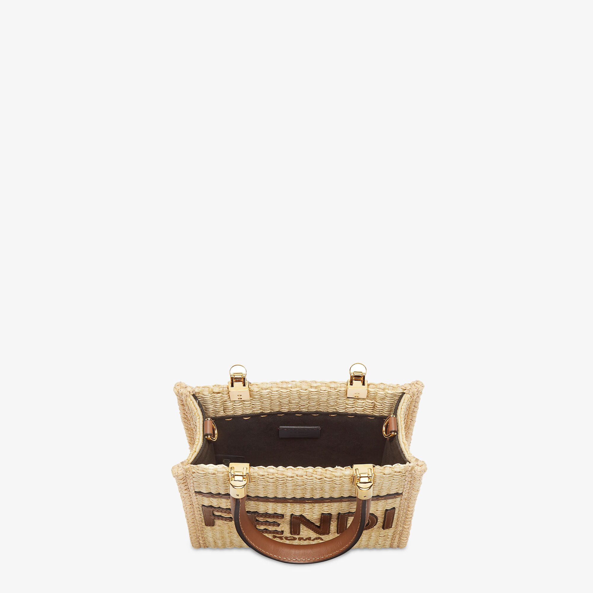 サンシャイン ショッパー スモール コットン ベージュ | Fendi サンシャイン ショッパー スモール コットン ベージュ | Fendi