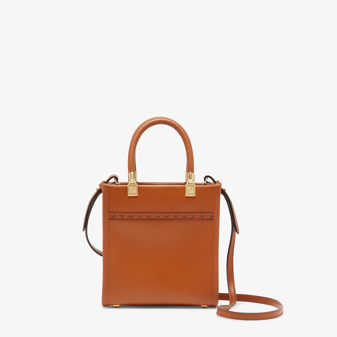 Mini Sunshine Shopper Leather Brown - Image 3/5