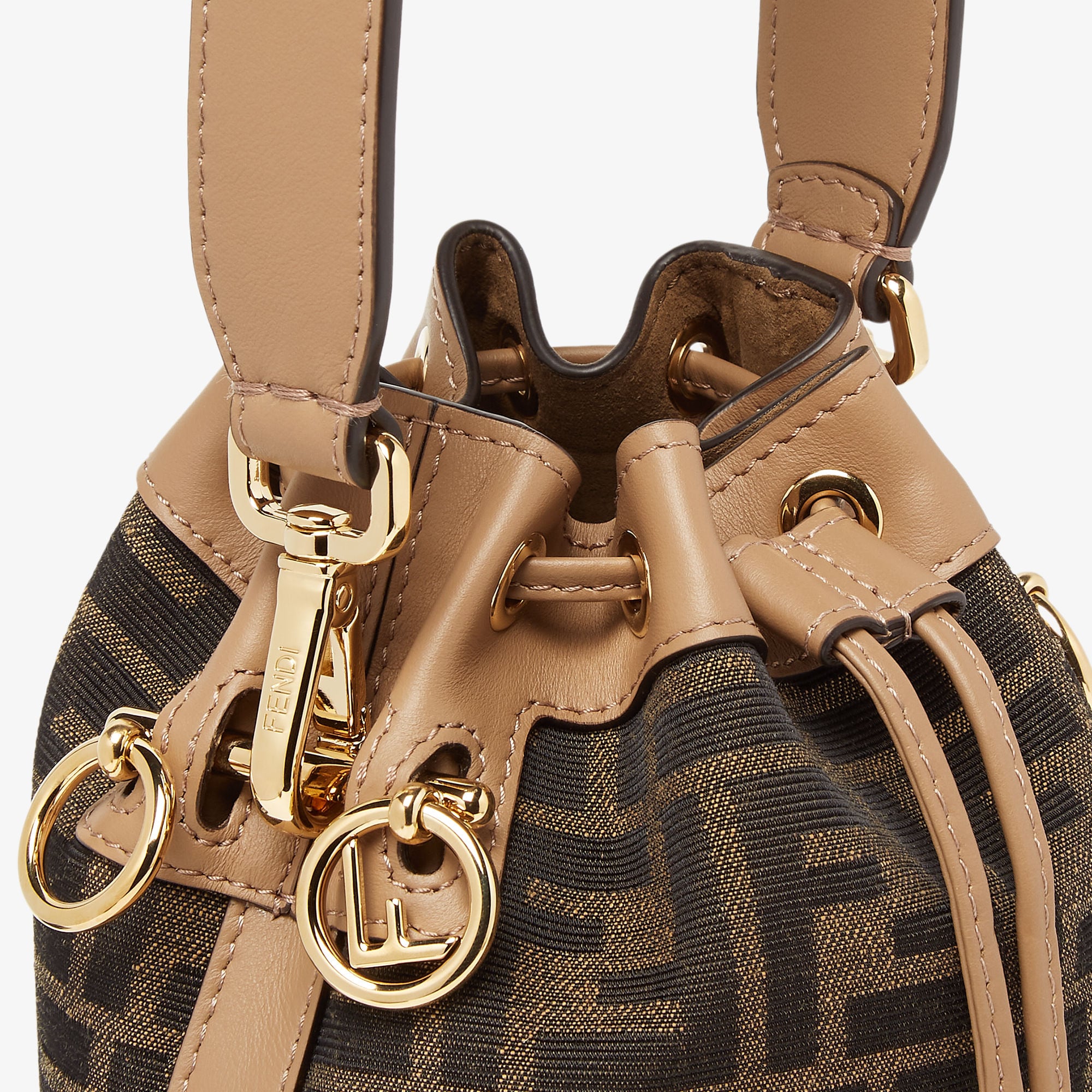 Mon Tresor Fabric Brown | Fendi Mon Tresor Fabric Brown | Fendi