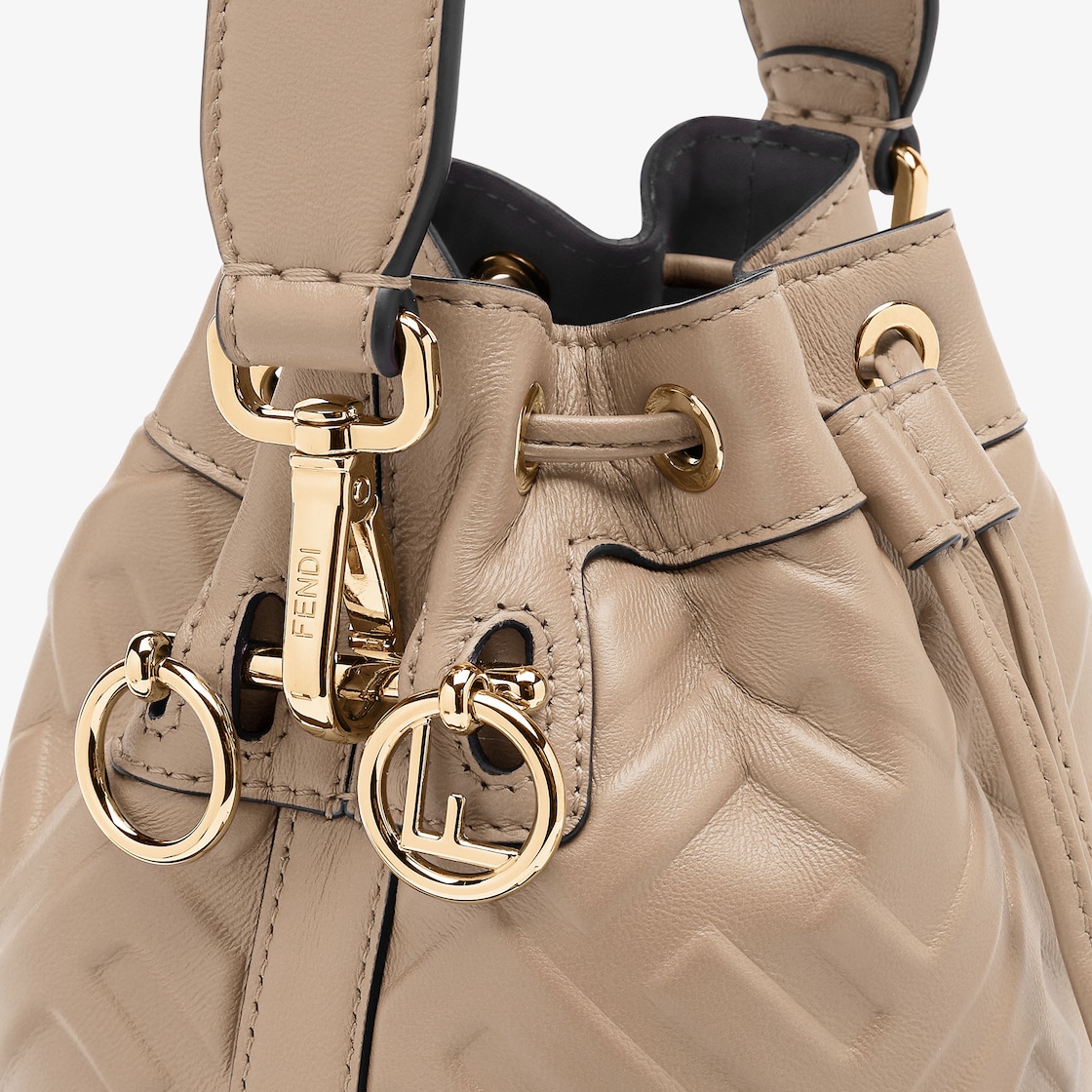 Fendi clear bucket bag best sale