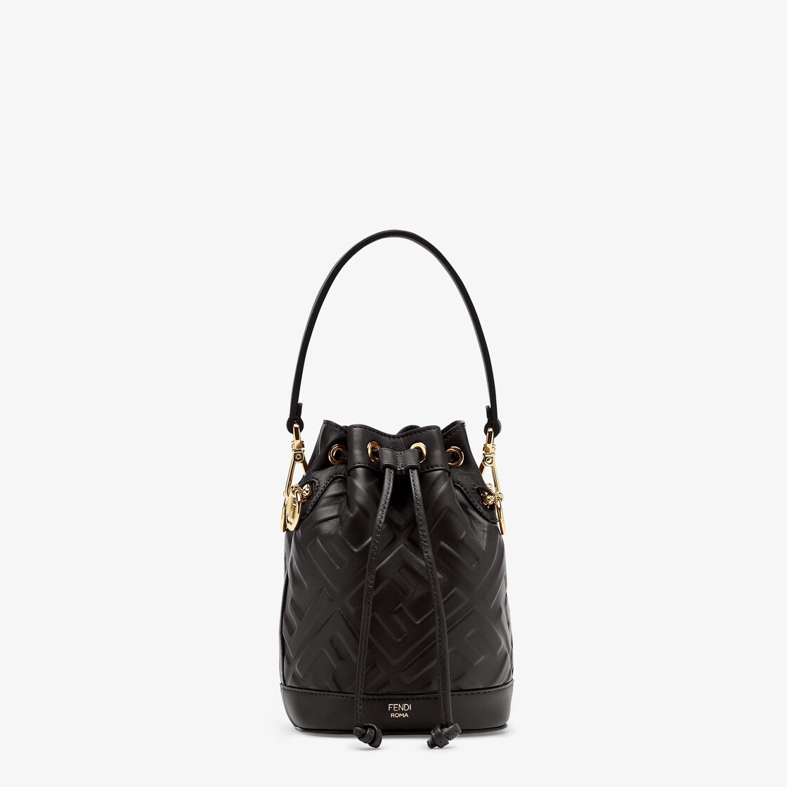 Fendi fur bucket clearance bag