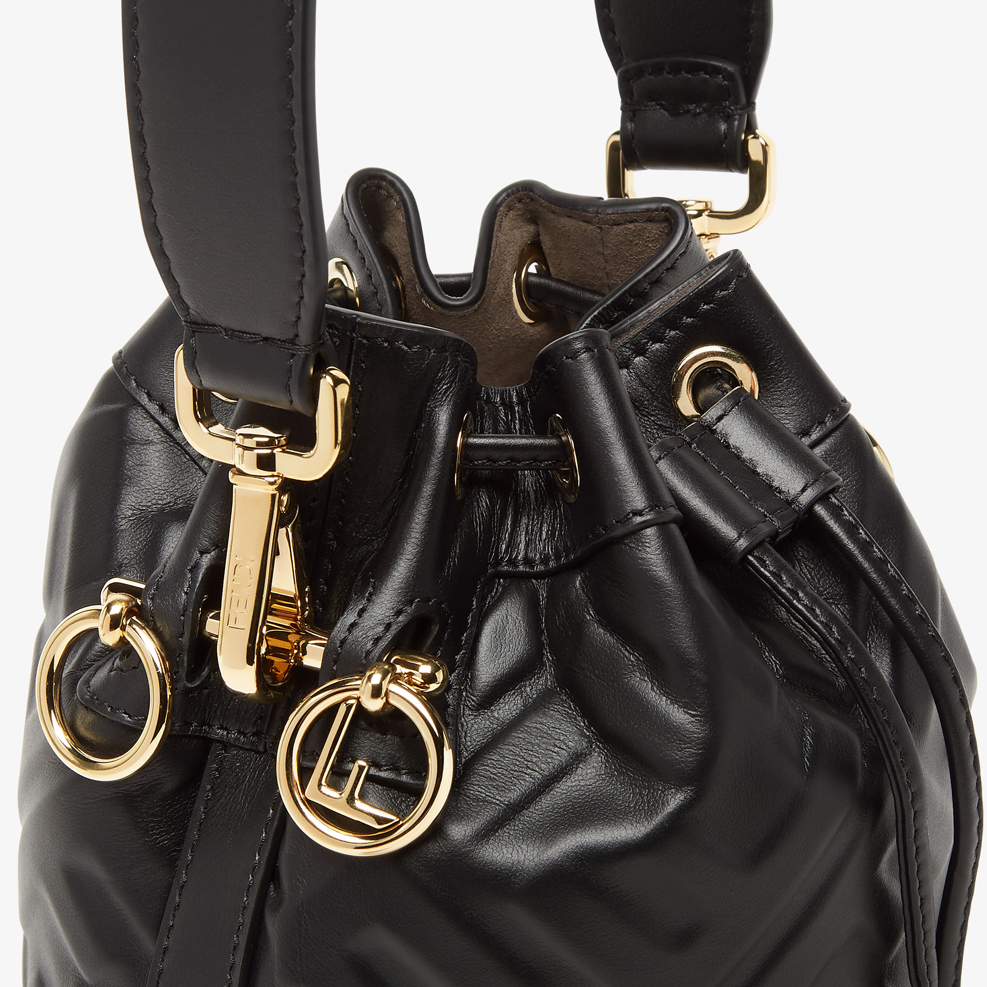 モン トレゾール レザー ブラック | Fendi モン トレゾール レザー ブラック | Fendi