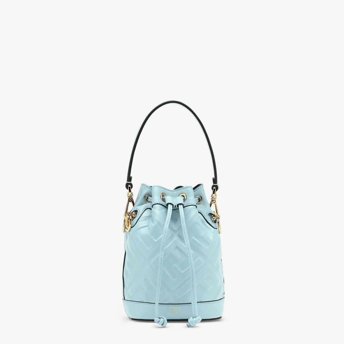 Mon Tresor Leather Light blue Fendi