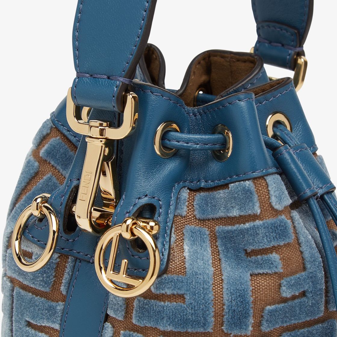 Clear fendi bucket bag best sale