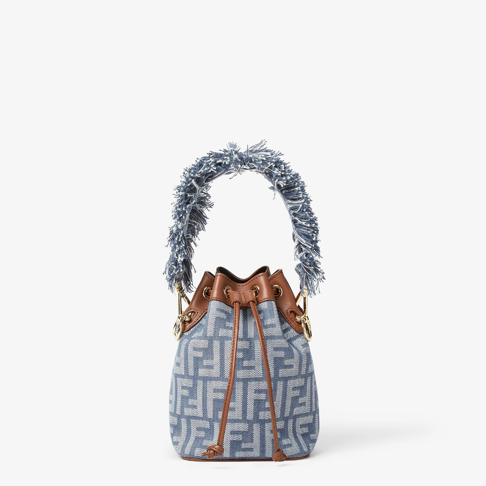 トートバッグ FENDI SS25 'Mon Tresor' mini handbag (8BS093AUPX F1SKL) FENDI SS25 'Mon Tresor' mini handbag (8BS093AUPX F1SKL