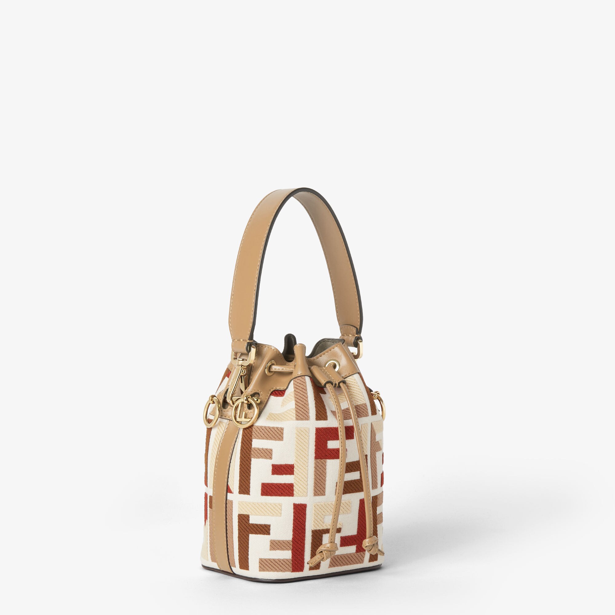 ☆FENDI☆ MON TRESOR Mini Bucket 2wayバッグ MULTI COLOUR♪ Mon Tresor Leather Black | Fendi