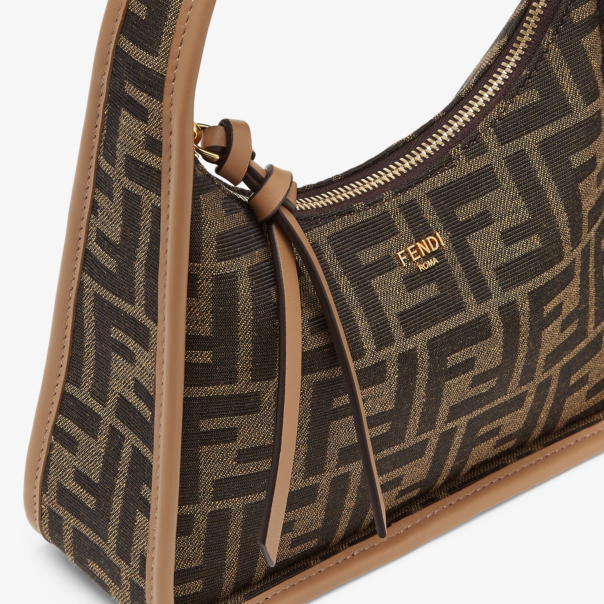 スモール フェンデッセンス ファブリック ブラウン | Fendi スモール フェンデッセンス ファブリック ブラウン | Fendi