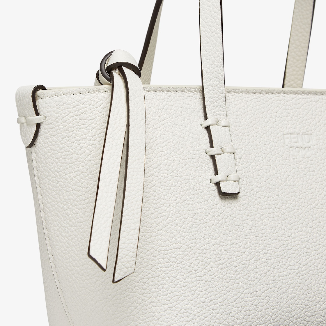 Roll Mini Cuoio Romano leather White - Image 5/5