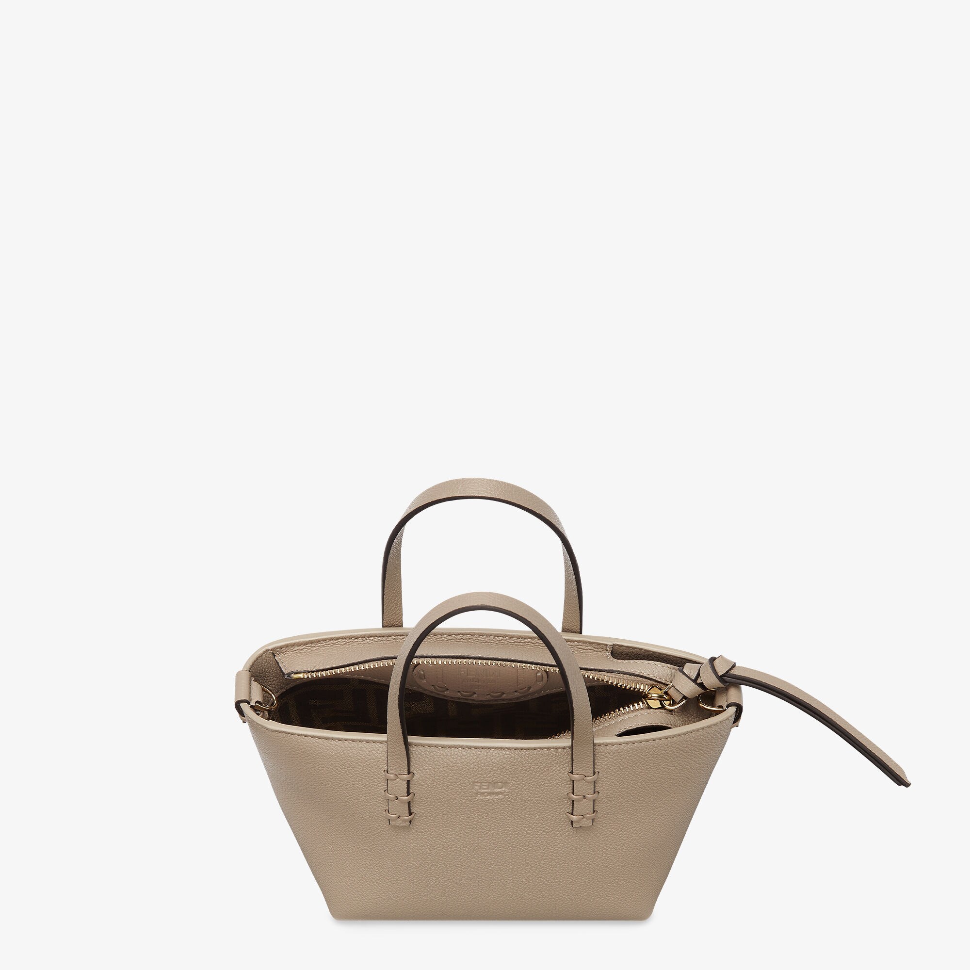[フェンディ]25SS★ロール ミニ トートバッグ グレー フェンディ]25SS☆ロール ミニ トートバッグ グレー (FENDI