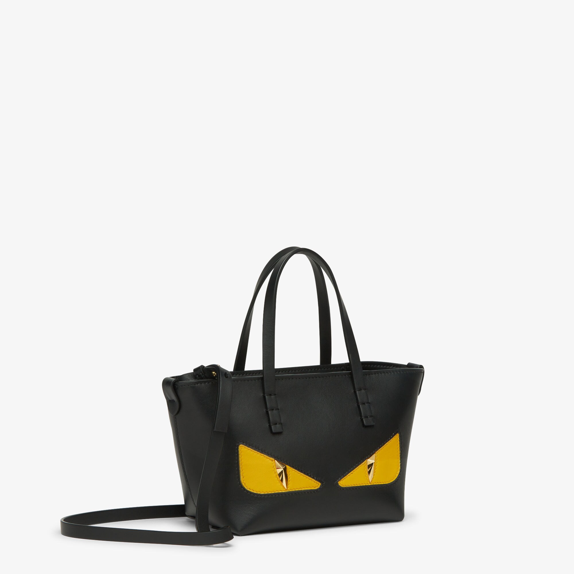 25年春夏新作 FENDI ロール ミニ トートバッグ グレー 8BS096AS84F1Q6E_01?wid=2000&