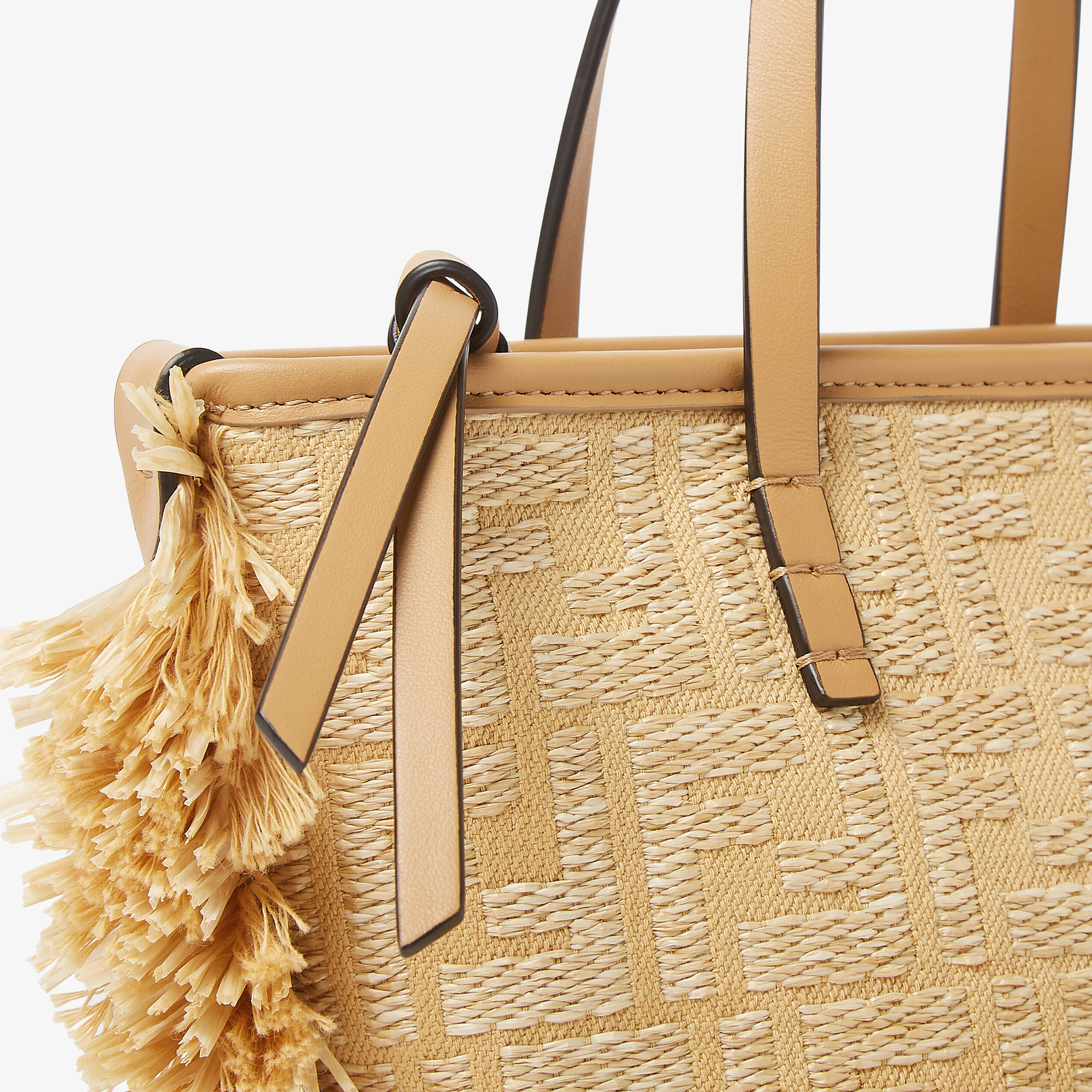 【FENDI】MINI ROLL TESSUTO FF QB4◆8BS096AUT4 Mini Roll Fabric Brown | Fendi