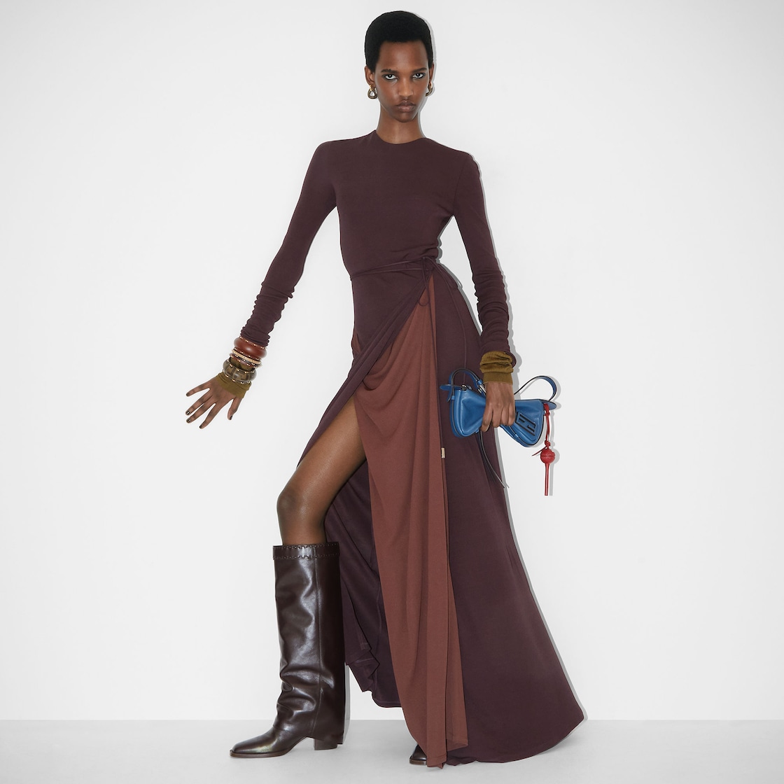 シンプリー フェンディ スモール レザー ブルー | Fendi シンプリー フェンディ スモール レザー ブルー | Fendi