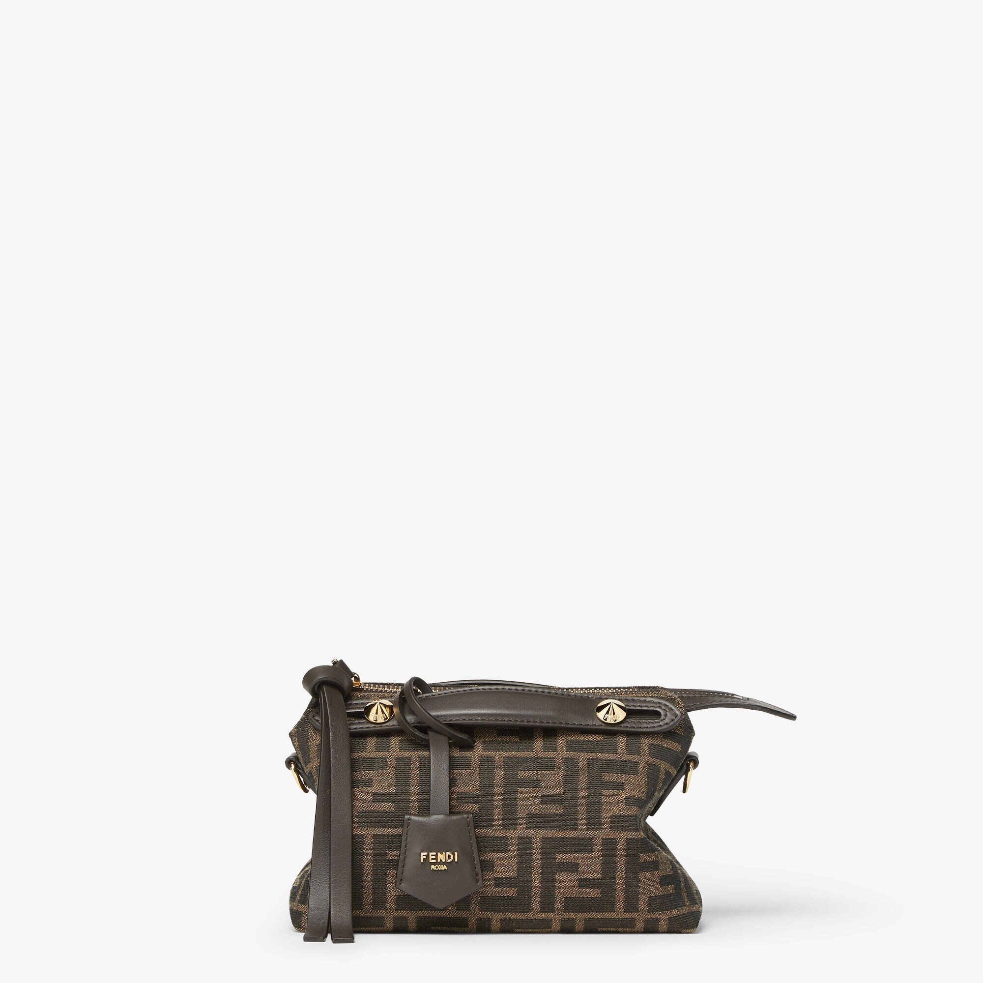 By The Way Soft MiniBrown FF jacquard fabric mini bag