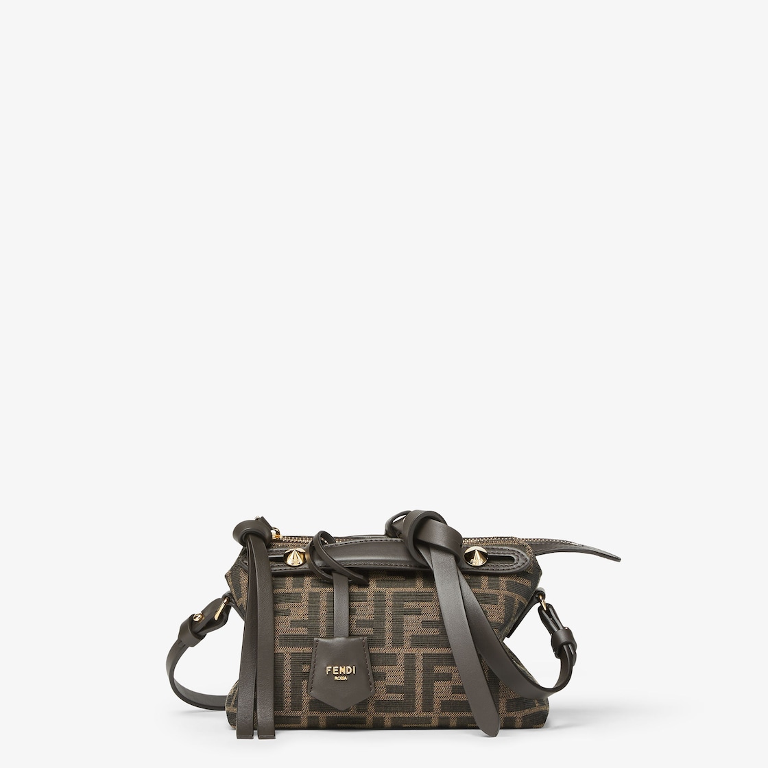 バイ ザ ウェイ ソフト ミニ ファブリック ブラウン | Fendi バイ ザ ウェイ ソフト ミニ ファブリック ブラウン | Fendi