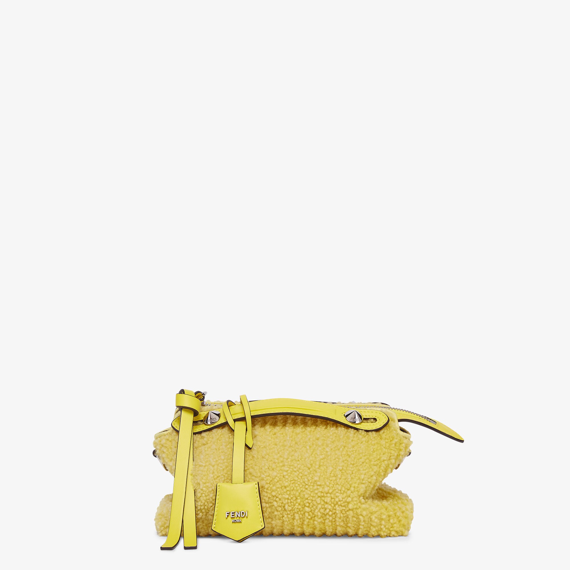 By The Way Soft Mini - Yellow sheepskin mini-bag | Fendi