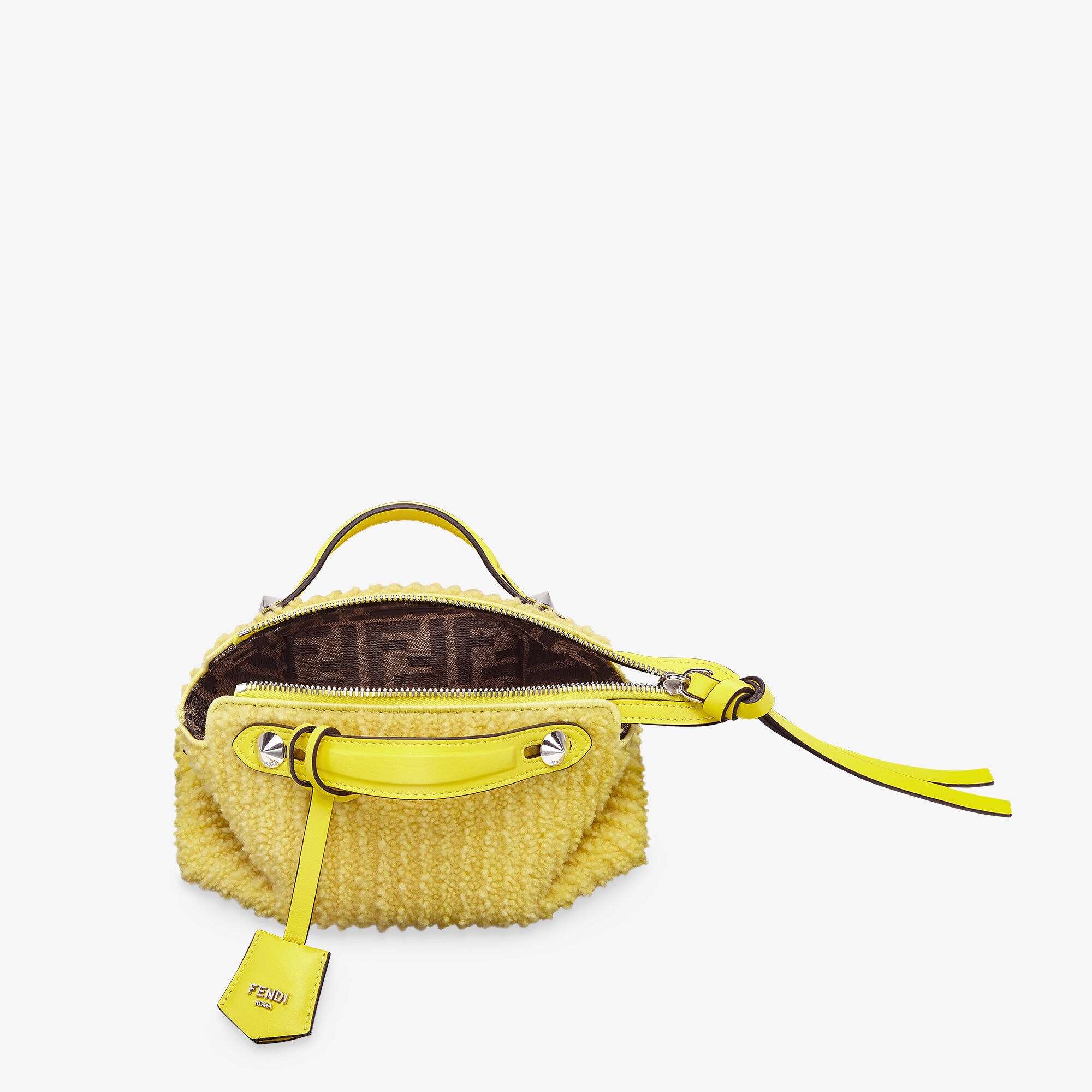 By The Way Soft MiniYellow sheepskin mini-bag